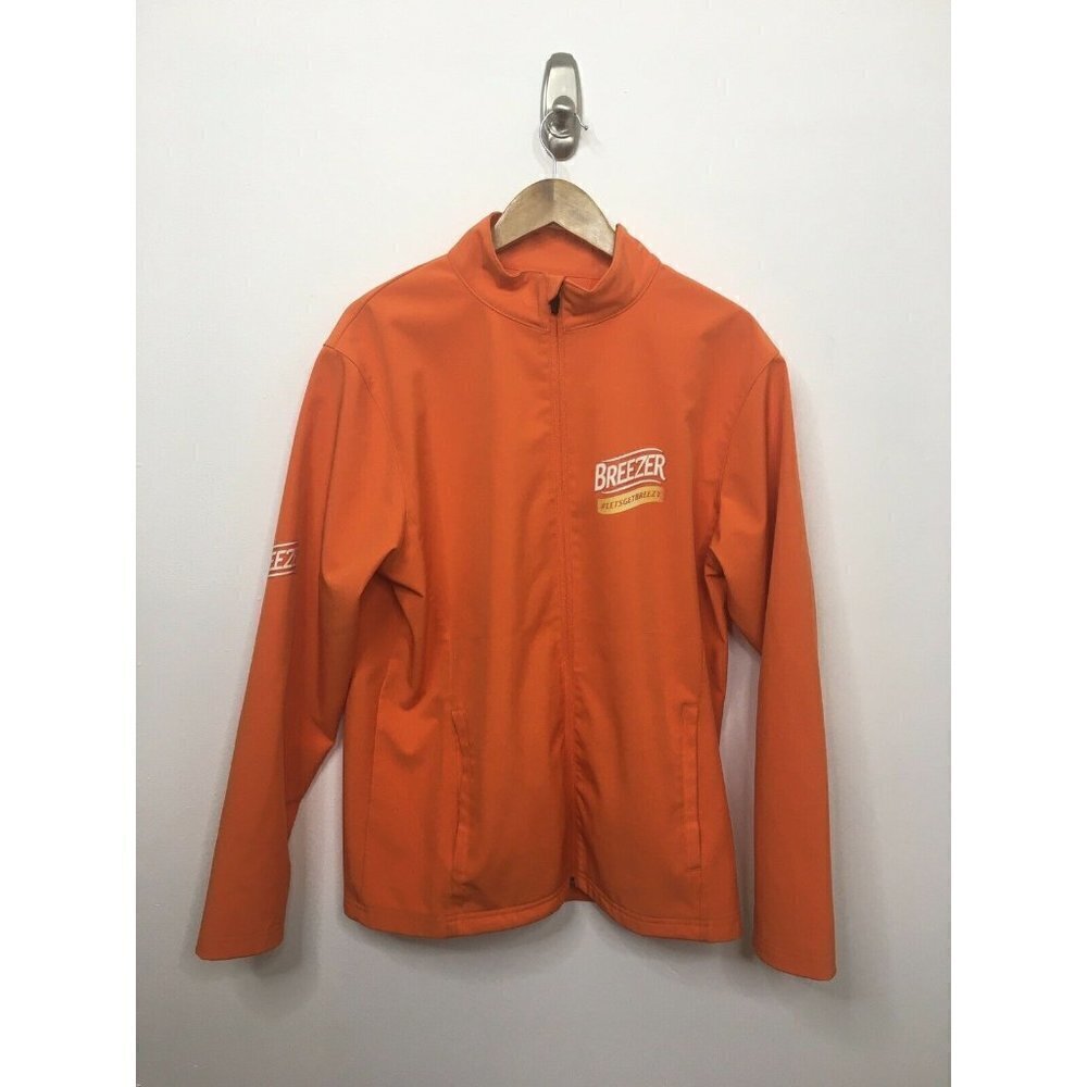 Bacardi Breezer 90’s Neon Themed Orange L Jacket‎